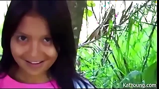 Kat Young out in rub-down the wood